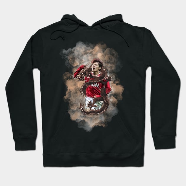 Park Ji Sung Illustration Hoodie by TheUnitedPage